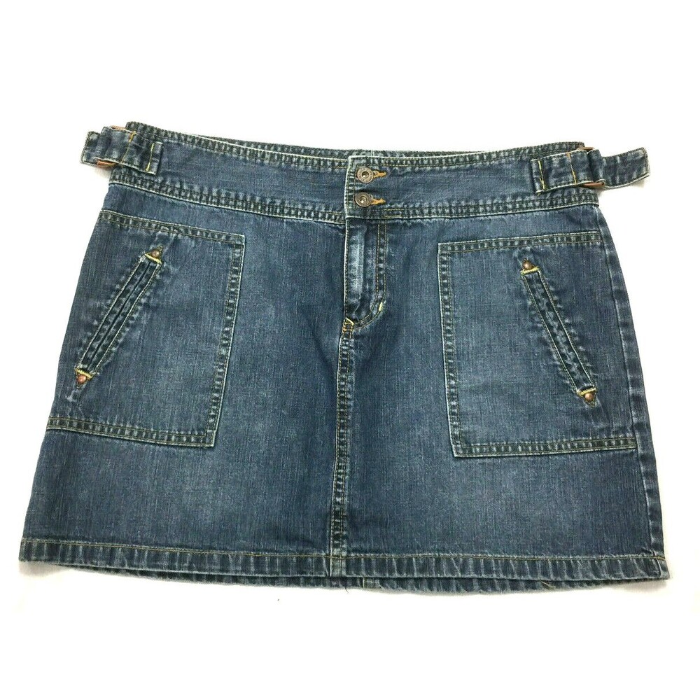 OLD NAVY JEANS COTTON WOMENS SKIRT SIZE 10
